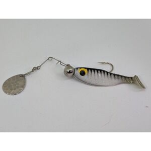 Vintage Micro‎ Minnow Swim Bait With Jig Spinner